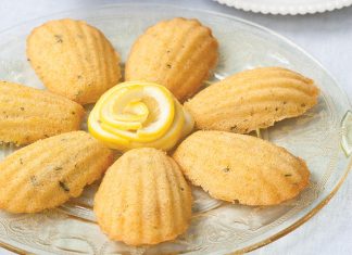 Honey Tarragon Madeleines
