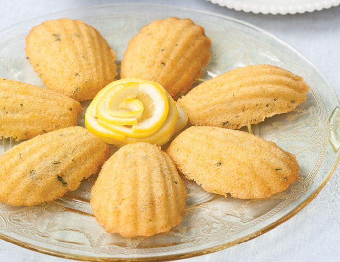 Honey Tarragon Madeleines