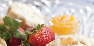 Pineapple Flower Scones