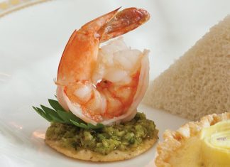 Shrimp-Tapenade Canapés