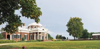 The lawn at Monticello