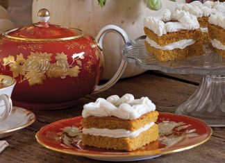 Caramel Pumpkin Cakes