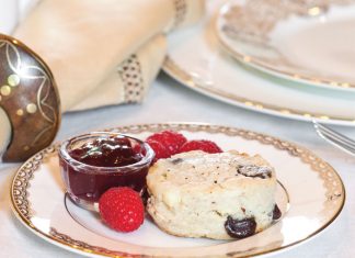 Chocolate-Feta Scones