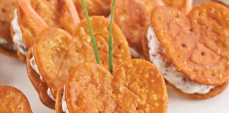 Olive-Pecan Pretzel Butterflies