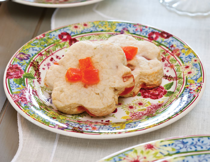 Papaya-Lime Scones