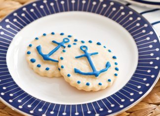 Vanilla Anchor Cookies