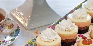 Neapolitan Cheesecakes