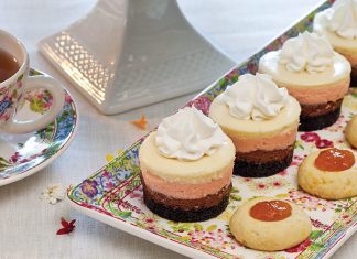 Neapolitan Cheesecakes