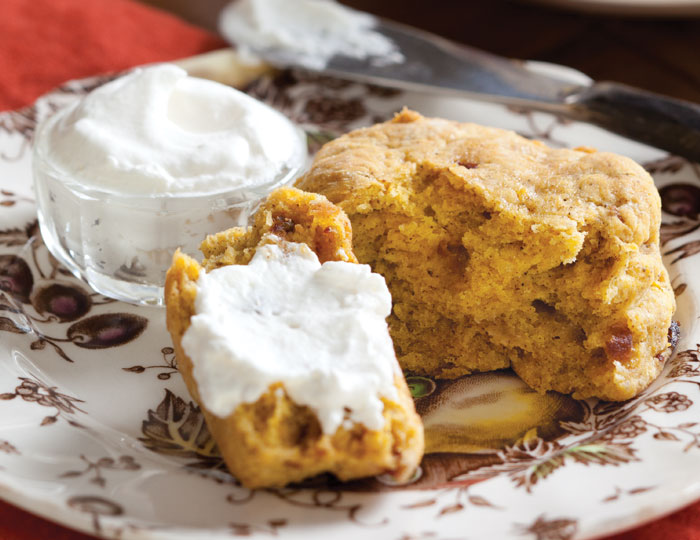 Gluten-free Pumpkin-Date Scone