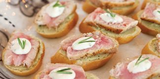 Tuna–White Bean Crostini