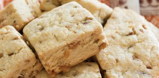 Toffee-Pecan Scones