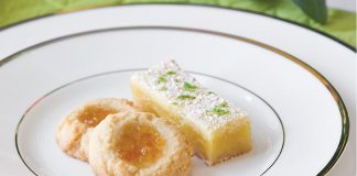 Orange Marmalade Thumbprint Cookies