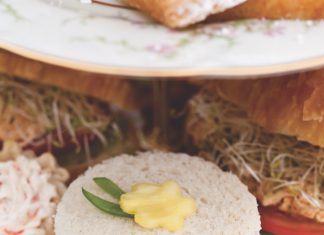 Pineapple-Shrimp Salad Tea Sandwiches