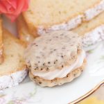 Raspberry-Rose Shortbread Sandwich Cookies