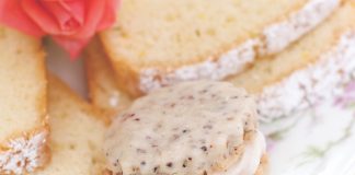 Raspberry-Rose Shortbread Sandwich Cookies