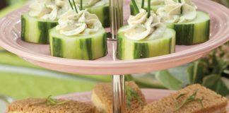 Tarragon-Egg Salad Finger Sandwiches