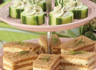Tarragon-Egg Salad Finger Sandwiches