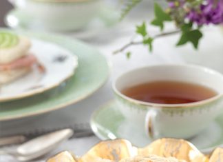 White Chocolate–Apricot Butter Cookies