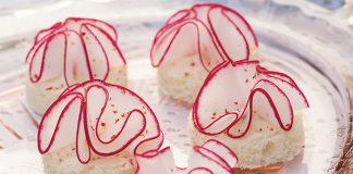 Radish Ruffle Canapés