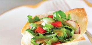 Chinese Green Salad Baskets