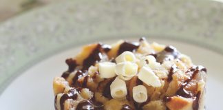 White Chocolate Bread Pudding