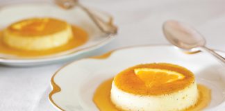 Orange-Vanilla Bean Flan
