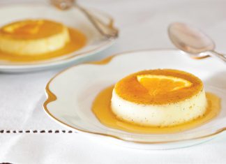 Orange-Vanilla Bean Flan