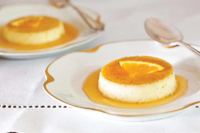 Orange-Vanilla Bean Flan