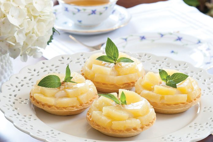 Pineapple-Coconut-Tartlets Pineapple-Coconut Tartlets