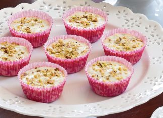 White Chocolate, Blueberry and Pistachio Candies