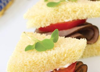 Roast Beef Tea Sandwiches