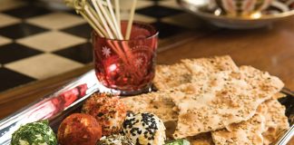 Goat Cheese Truffles on Lavash Flatbread Holiday Savories: 9 of Our Favorites