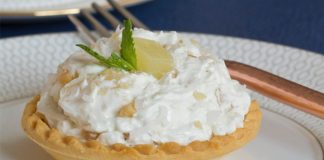 “Rock-A-Hula Baby” Pineapple-Coconut- Macadamia Tartlets