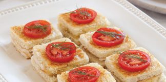 Mini Dill Havarti and Turkey Paninis