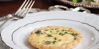 Herbed Gruyere Quiches