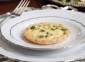 Herbed Gruyere Quiches