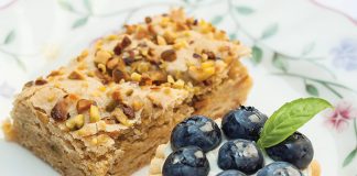 No-Bake Lemon-Blueberry-Basil Tartlets