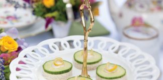 Cucumber Canapés with Lemon-Pepper Aïoli