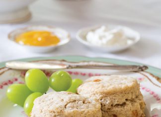 Spiced Apricot Scones