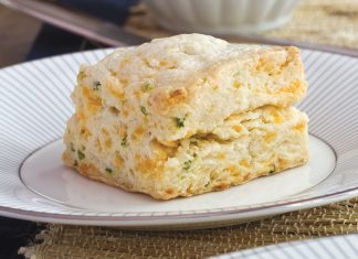 Cheddar-Chive Scones