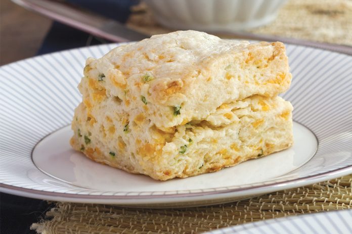 Cheddar-Chive Scones