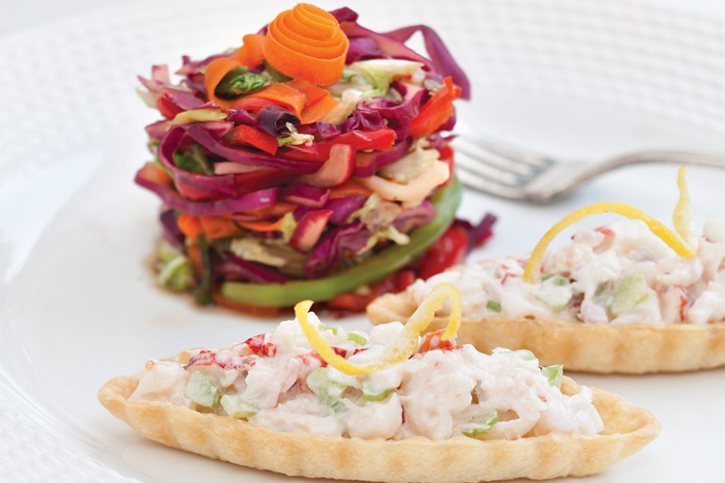 Lobster Salad Banquettes