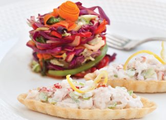 Lobster Salad Banquettes