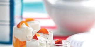 Peach Meringue Parfaits