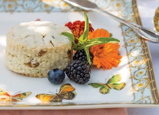 Golden Raisin-Tarragon Scones