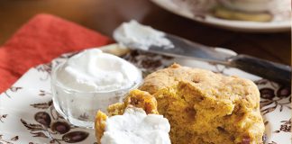 Gluten-free Pumpkin-Date Scones