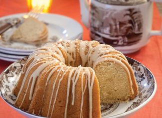 Salted Caramel Pound Cake
