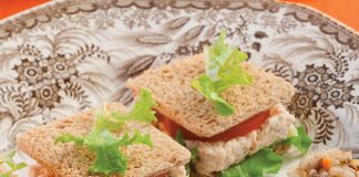 Smoked Trout Tea Sandwiches