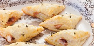Turkey-Lingonberry Puffs