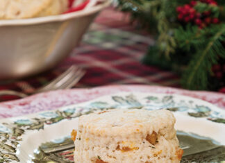 Apricot-Rosemary Scones